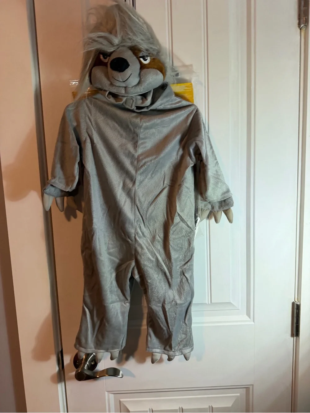 Rubie's Gray Infant Sloth Costume with Hood